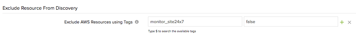 Assign custom for your various AWS resources.
