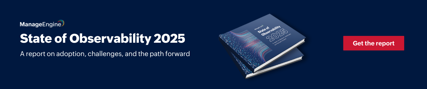 A report on observability maturity status, ROI, challenges, and plans based on the inputs of 1240  IT professionals worldwide