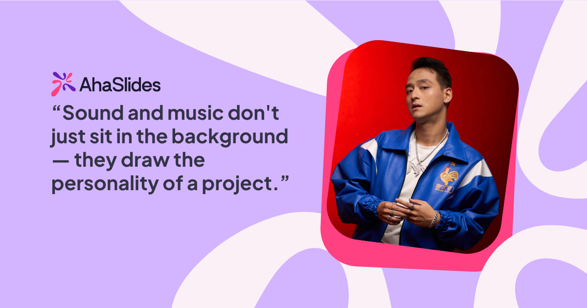 Nhat Nguyen, the person behind the sound